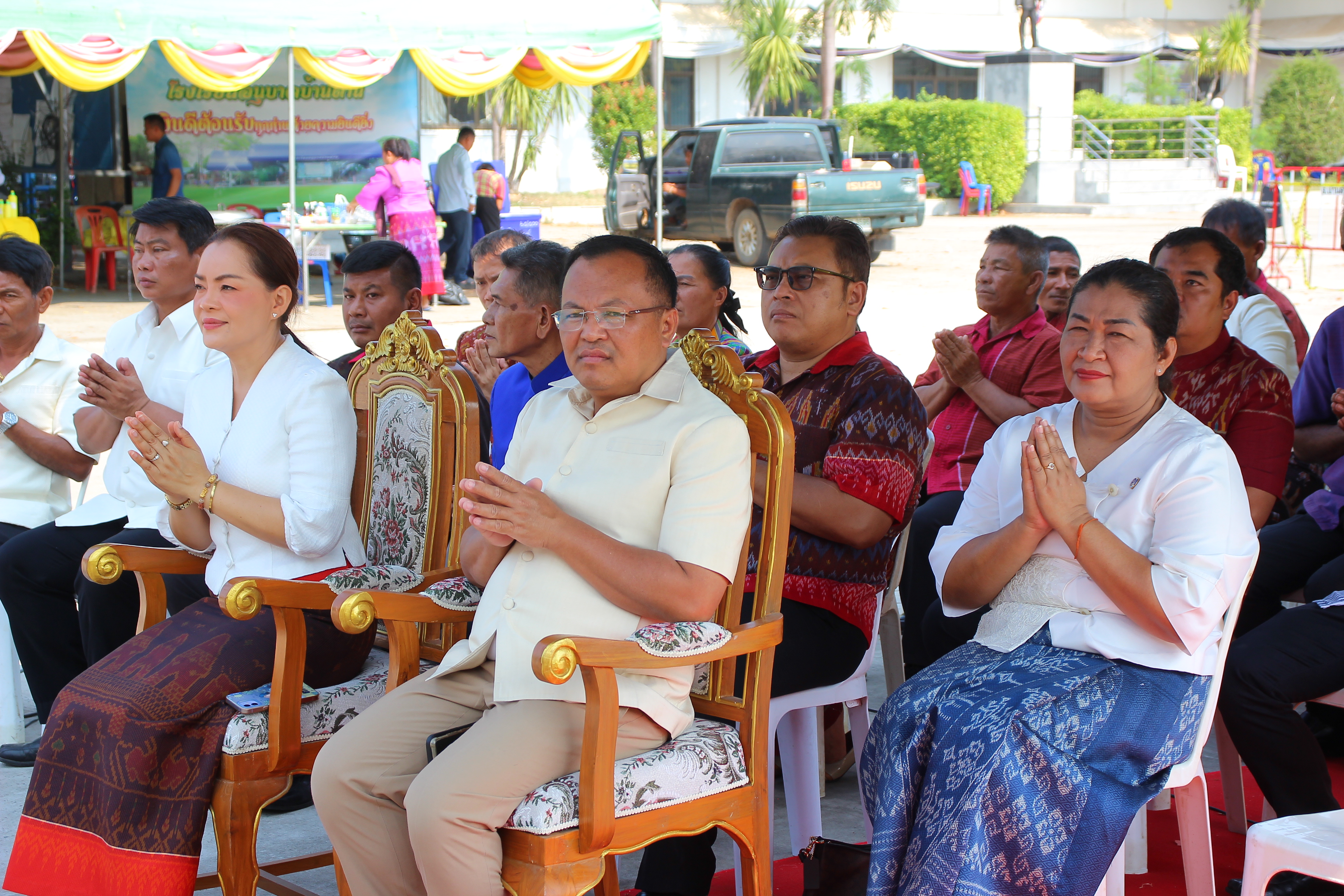  "พัฒนาชุมชนร่วมสืบสาน “ประเพณีทำขวัญแม่โพสพ”    