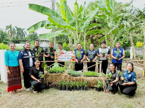 CDD BANDAN : GROWTH TEAM BANDAN PLUS พช.บ้านด่าน จังหวัดบุรีรัมย์ “ผู้นำต้องทำก่อน ปลูกผักสวนครัว สร้างความมั่นคงทางอาหาร เฟส 2”